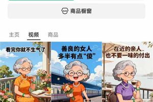 （16567期）治愈系视频情感赛道，冷门玩法，小白轻松上手，日入可达1000+