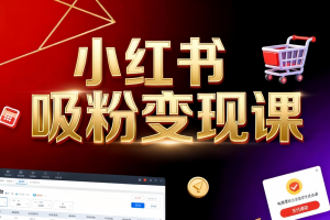 《小红书吸粉变现》当天变现不是梦！揭秘小红书吸粉变现的财富密码