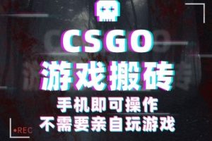 CSGO游戏挂G捡漏,单日扫货5张+,年底小高峰上车可吃肉,手机即可操作,兼职副业创业网创【揭秘】