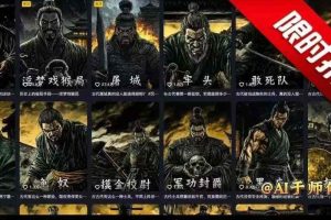 COZE扣子工作流一键生成历史人物一生的视频,复制粘贴运行即可,30s制作1个视频