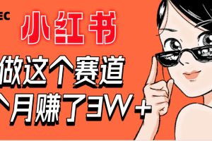 【惊叹！】在小红书做这个赛道，2个月收益3W+