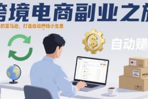 跨境电商副业之旅,一个人的亚马逊,打造自动賺钱小生意