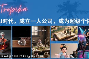 AI时代，成立一人公司成为超级个体，coze系统课