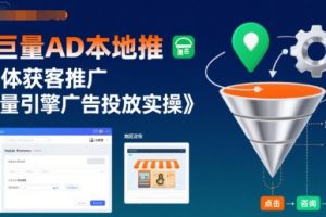 巨量AD本地推实体获客推广,巨量引擎广告投放实操