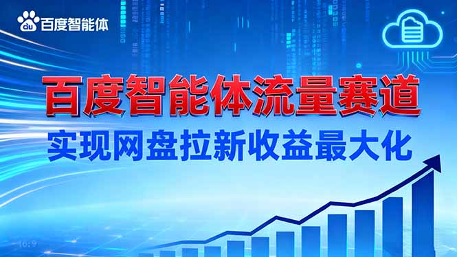 (16573期)建百度智能体流量赛道,实现网盘拉新收益最大化插图 (16573期)建百度智能体流量赛道,实现网盘拉新收益最大化插图