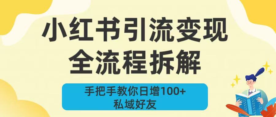 新手必看!小红书引流变现全流程拆解,手把手教你日增100+私域好友插图 新手必看!小红书引流变现全流程拆解,手把手教你日增100+私域好友插图