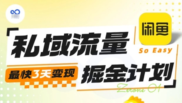 私域流量掘金计划实战训练营，最快3天变现插图