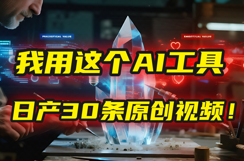 别再真人出镜了!我用这个AI工具,1张照片就能日产30条原创视频!插图 别再真人出镜了!我用这个AI工具,1张照片就能日产30条原创视频!插图