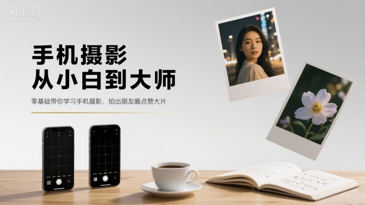 手机摄影从小白到大师,零基础带你学习手机摄影,拍出朋友圈点赞大片插图 手机摄影从小白到大师,零基础带你学习手机摄影,拍出朋友圈点赞大片插图