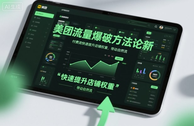 美团流量爆破方法论，付费流快速提升店铺权重，带动自然流插图