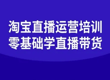 淘宝直播运营培训-零基础学会直播卖货插图
