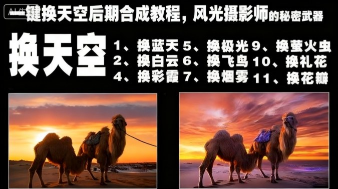 一键换天空后期合成教程,风光摄影师的秘密武器插图 一键换天空后期合成教程,风光摄影师的秘密武器插图