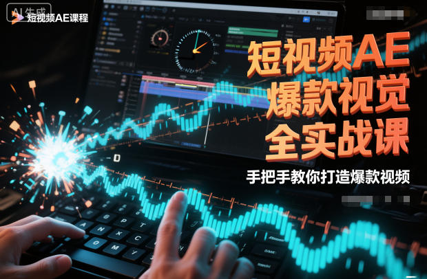 短视频AE爆款视觉全实战课,手把手教你打造爆款视频插图 短视频AE爆款视觉全实战课,手把手教你打造爆款视频插图