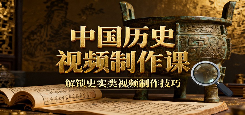 中国历史视频制作课：疆域地图集+参考文案+练习素材，解锁史实类视频制作技巧插图