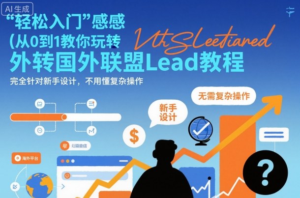 国外联盟賺美刀项目,从0到1教你玩转国外联盟Lead教程,纯新手可操作性100%插图 国外联盟賺美刀项目,从0到1教你玩转国外联盟Lead教程,纯新手可操作性100%插图