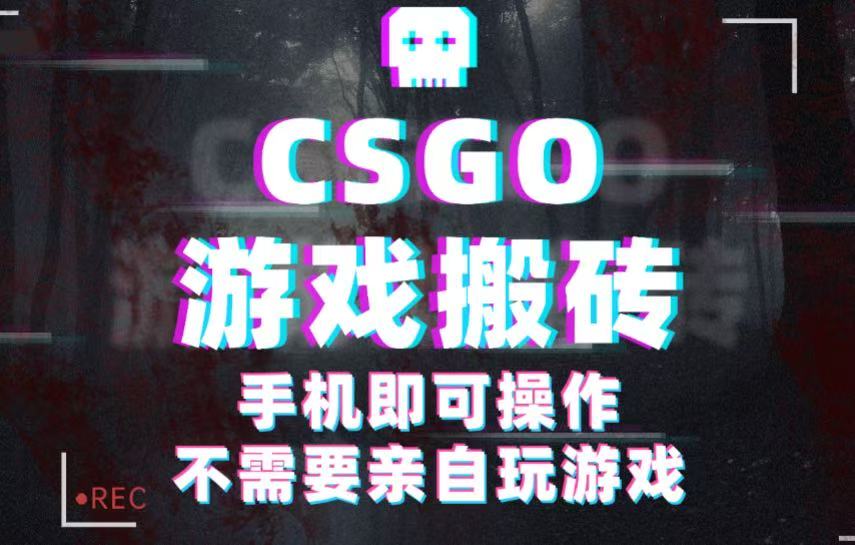 CSGO游戏挂机捡漏,单日扫货500+,年底小高峰上车可吃肉,手机即可操作兼职副业插图 CSGO游戏挂机捡漏,单日扫货500+,年底小高峰上车可吃肉,手机即可操作兼职副业插图