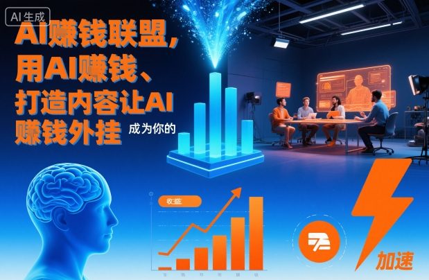 AI賺钱联盟,用AI賺钱、打造内容让AI成为你的賺钱外挂插图 AI賺钱联盟,用AI賺钱、打造内容让AI成为你的賺钱外挂插图