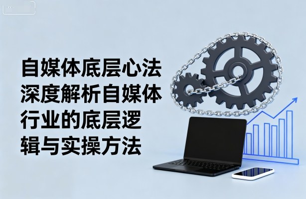 自媒体底层心法,深度解析自媒体行业的底层逻辑与实操方法插图 自媒体底层心法,深度解析自媒体行业的底层逻辑与实操方法插图