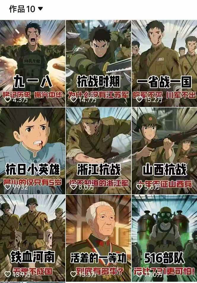 动漫历史类视频制作全流程,学文案撰写、分镜提示词,掌握动漫图生成+抠图配音剪辑插图1 动漫历史类视频制作全流程,学文案撰写、分镜提示词,掌握动漫图生成+抠图配音剪辑插图1