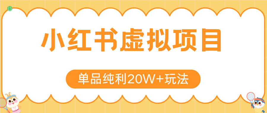 小红书卖虚拟产品，单品纯利20W+玩法分享（4节系列课程）插图