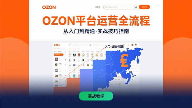(15648期)OZON平台运营全流程:快速掌握OZON从入门到精通的实战技巧插图 (15648期)OZON平台运营全流程:快速掌握OZON从入门到精通的实战技巧插图