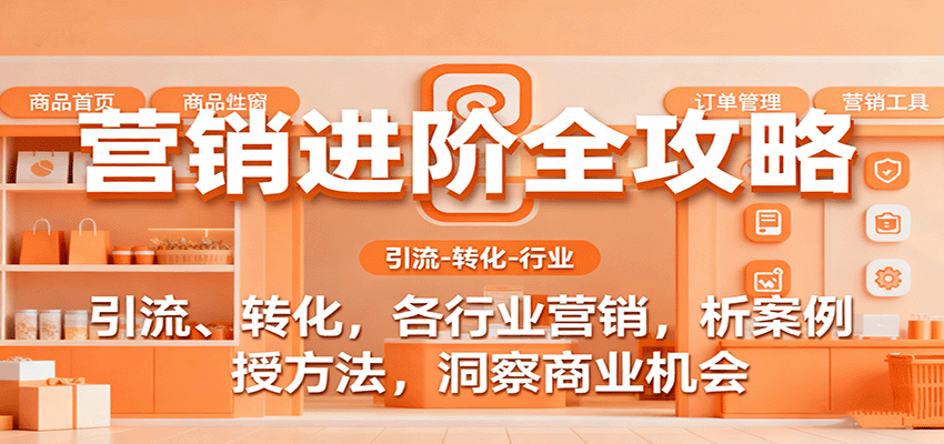 营销进阶全攻略，引流、转化，各行业营销，析案例，授方法，洞察商业机会插图