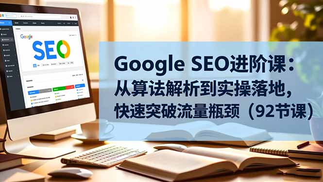 （16576期）Google SEO进阶课：从算法解析到实操落地，快速突破流量瓶颈（92节课）插图