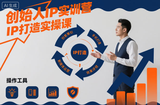 创始人IP实训营，IP打造实操课插图