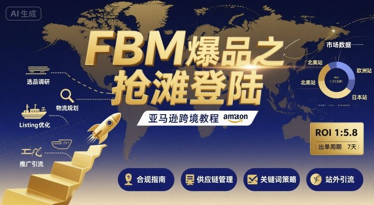 FBM爆品之抢滩登陆-亚马逊跨境教程插图 FBM爆品之抢滩登陆-亚马逊跨境教程插图