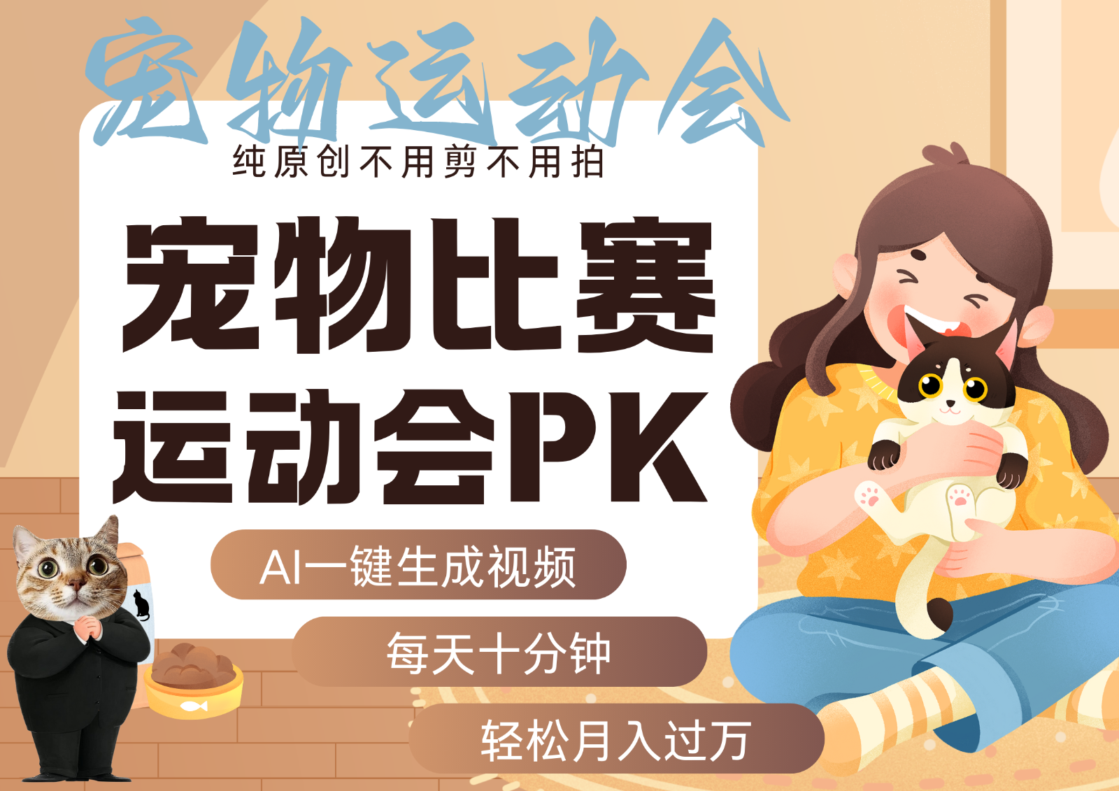 AI萌宠运动员跳水 射击 篮球 足球比赛 每天十分钟 附详细提示词文案库 代替做…插图 AI萌宠运动员跳水 射击 篮球 足球比赛 每天十分钟 附详细提示词文案库 代替做…插图