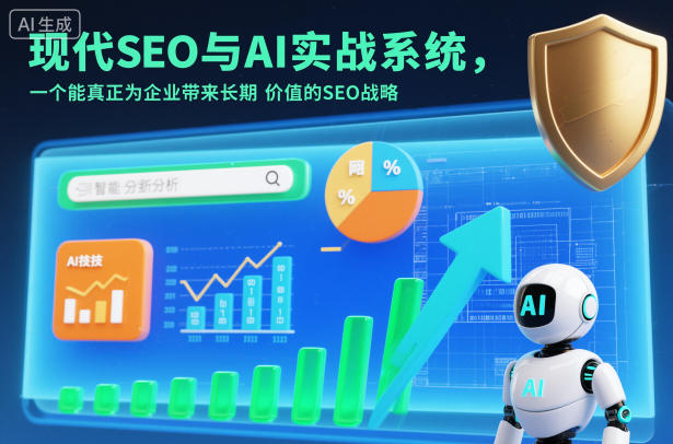 现代SEO与AI实战系统，一个能真正为企业带来长期价值的SEO战略（英语+中文字幕）插图