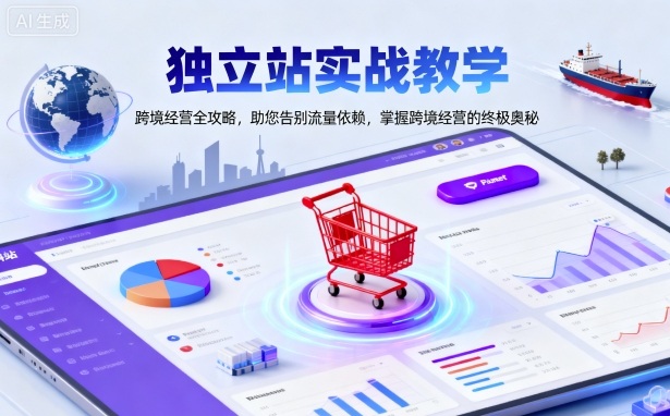 独立站实战教学,跨境经营全攻略,助您告别流量依赖,掌握跨境经营的终极奥插图 独立站实战教学,跨境经营全攻略,助您告别流量依赖,掌握跨境经营的终极奥插图