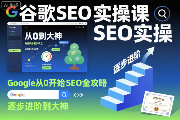 谷歌SEO实操课,Google从0开始SEO全攻略,逐步进阶到大神插图 谷歌SEO实操课,Google从0开始SEO全攻略,逐步进阶到大神插图