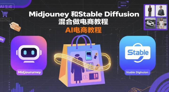 Midjourney和Stable Diffusion混合做电商教程-ai电商教程插图 Midjourney和Stable Diffusion混合做电商教程-ai电商教程插图